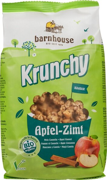 Barnhouse Krunch Appel Kaneel 375g