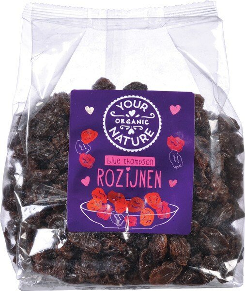 Your Organic Nature Rozijnen Blue Thompson 300g