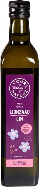 Your Organic Nature Lijnzaadolie 500ml