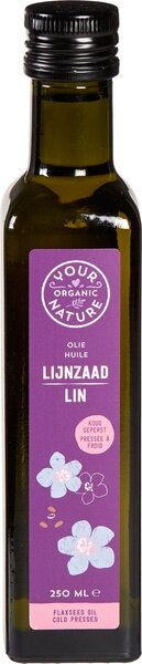 Your Organic Nature Lijnzaadolie 250ml