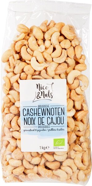Nice&amp;Nuts Cashewnoten Geroosterd en Gezouten
