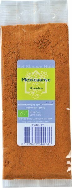 Het Blauwe Huis Mexicaanse Kruiden 20g