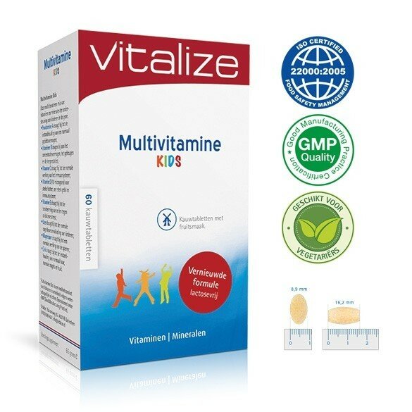 Vitalize Multivitamine Kids 60ktbl