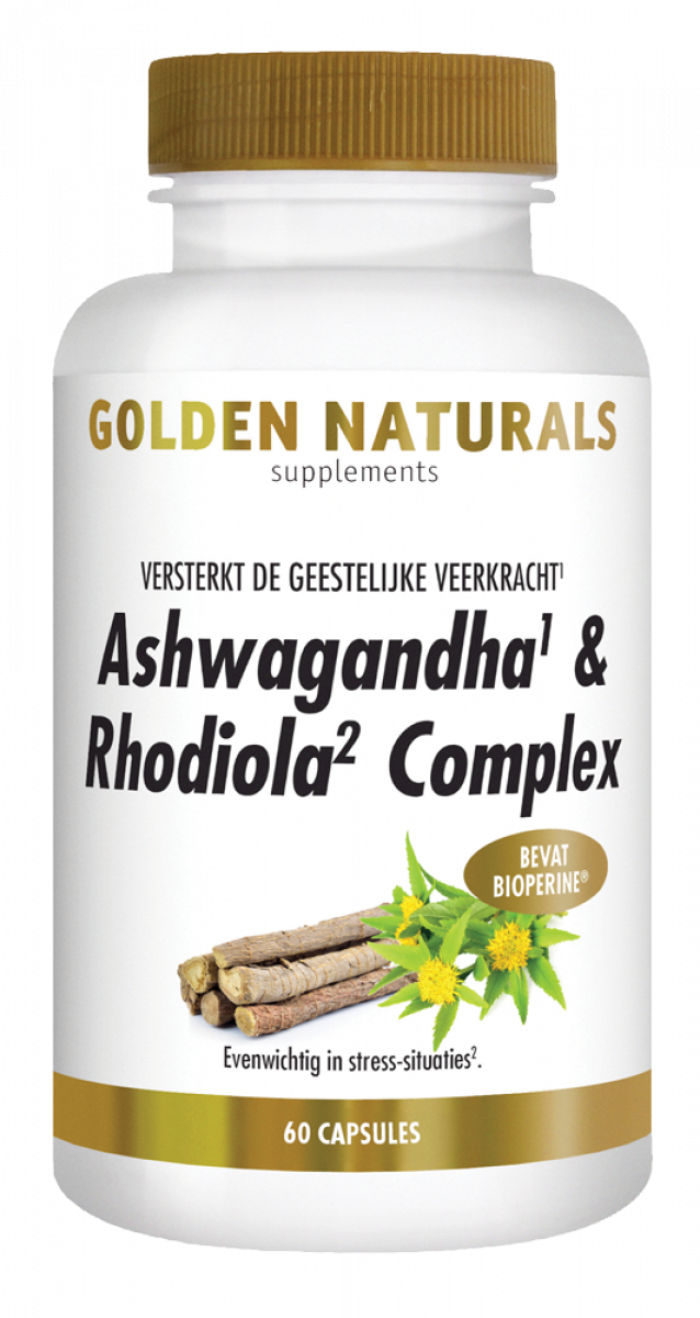 Golden Ashwagandha &amp; Rhodiola Complex