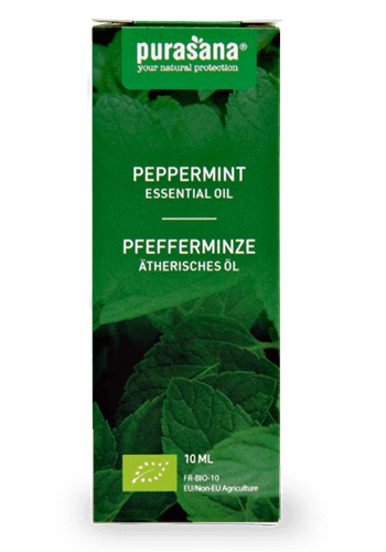 Purasana Peppermint biologische etherische olie