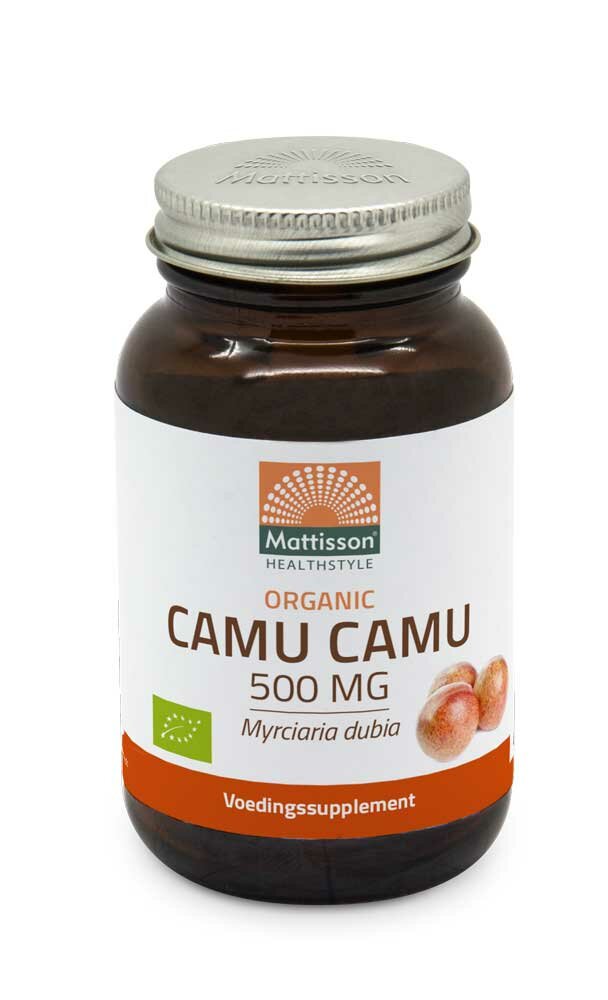 Mattisson Biologische Camu Camu 500mg vegetarische capsules