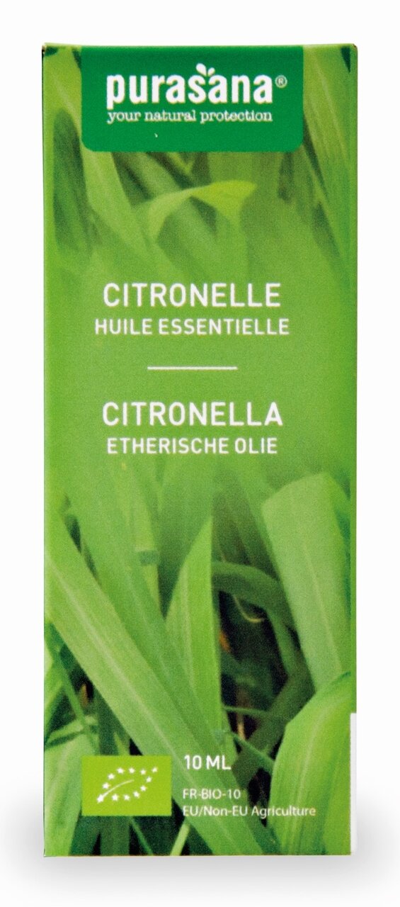 Purasana Citronella BIO etherische olie