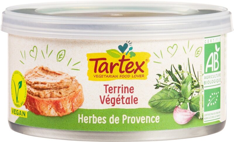 Tartex Vegetarische Pat&eacute; Provencaalse Kruiden 