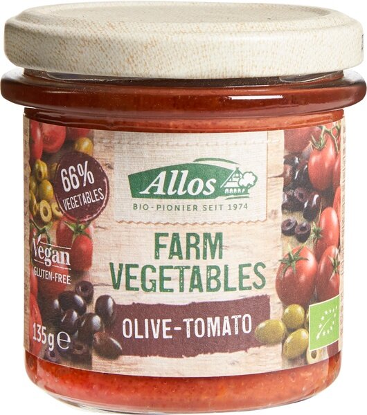 Allos Farm Vegetables Olijf- en Tomatenspread