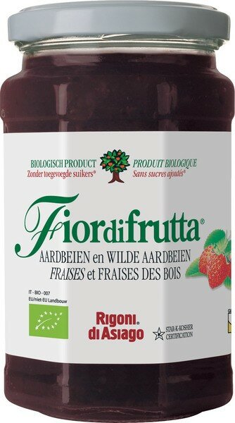 Fiordifrutta Fruitbeleg Wilde aardbeien