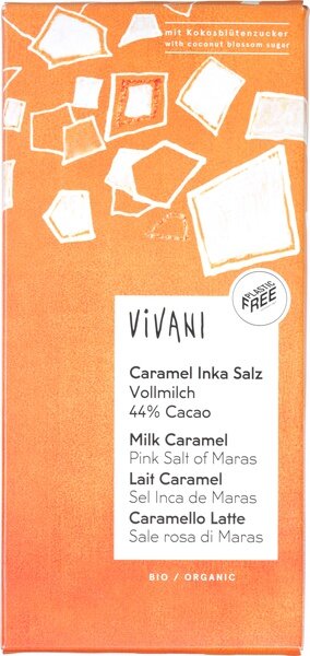 Vivani Melkchocolade - Caramel/Inka Zout