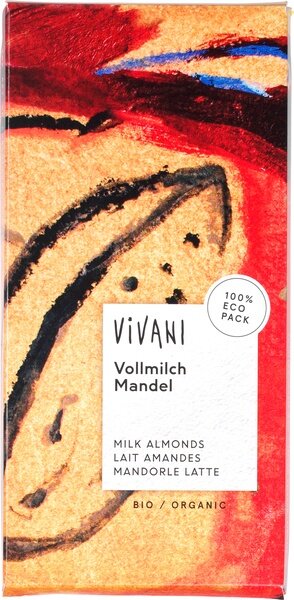 Vivani Melkchocolade Amandelen