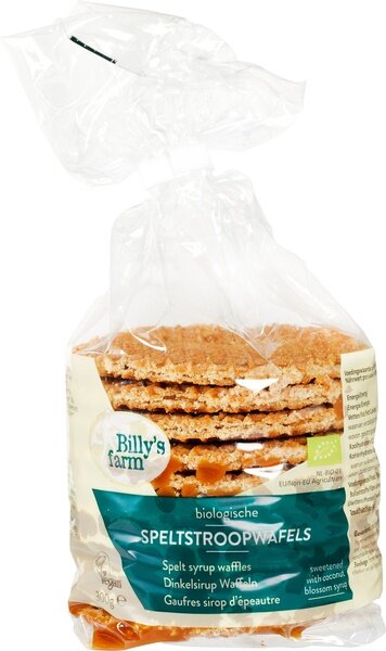 Billy&#039;s Farm Spelt Stroopwafels