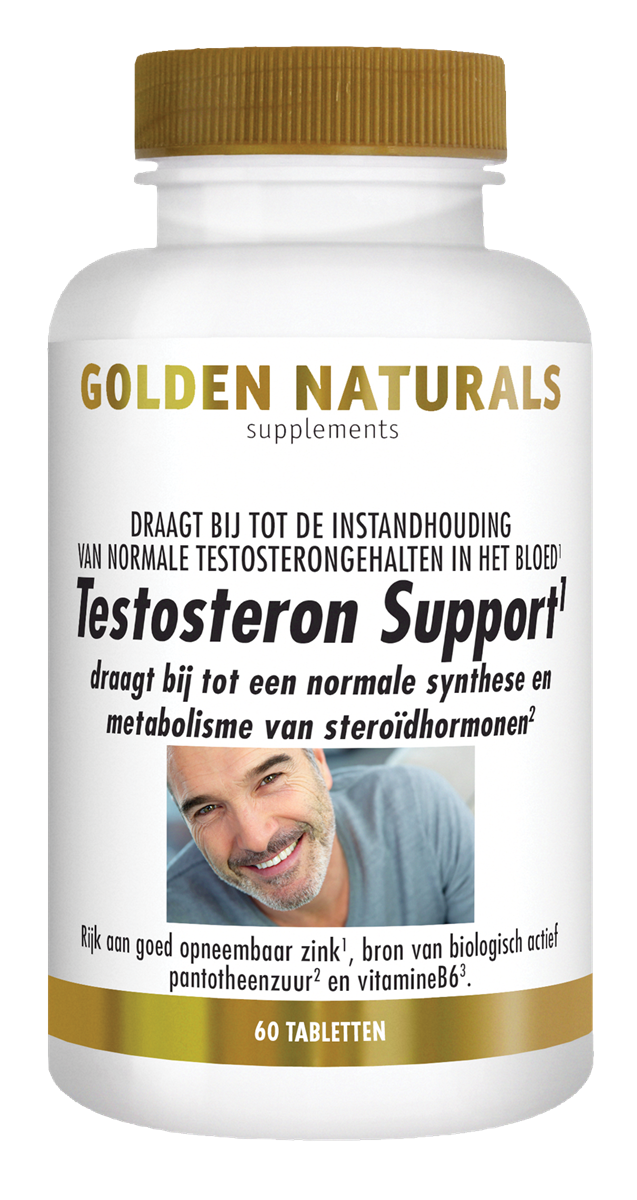 Golden Naturals Testosteron Support 60 tabletten