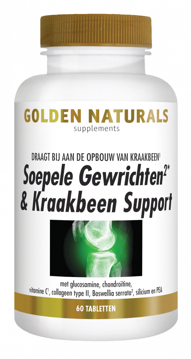 Golden Naturals Soepele Gewrichten &amp; Kraakbeen Support