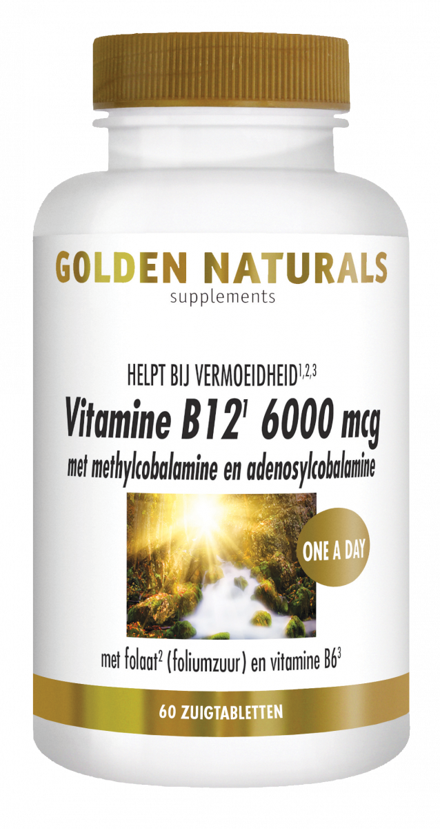 Golden Naturals Vitamine B12 6000 mcg