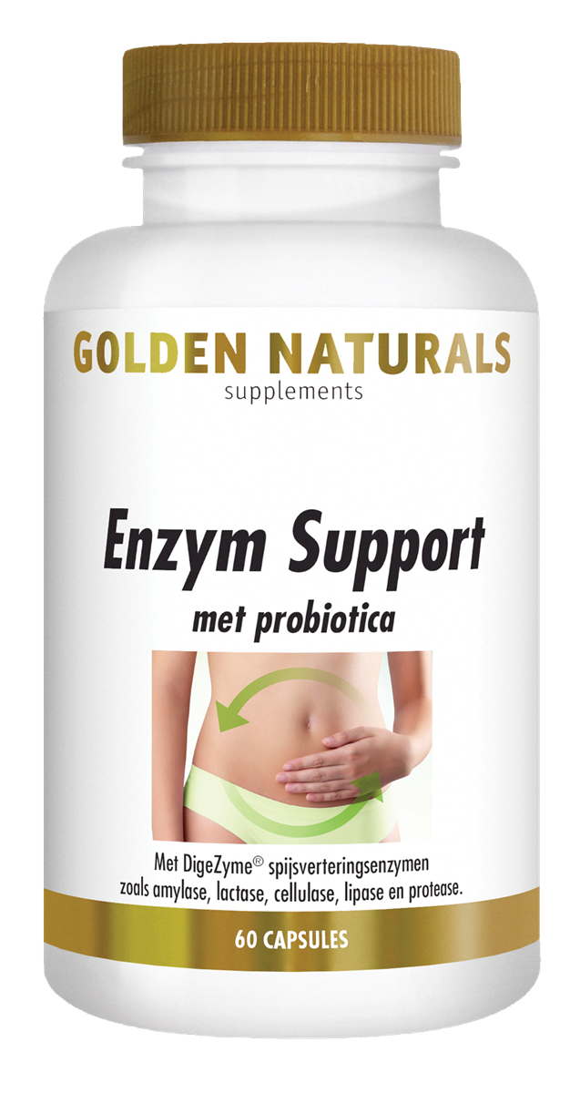 Golden Naturals Enzym Support 60 vegan capsules