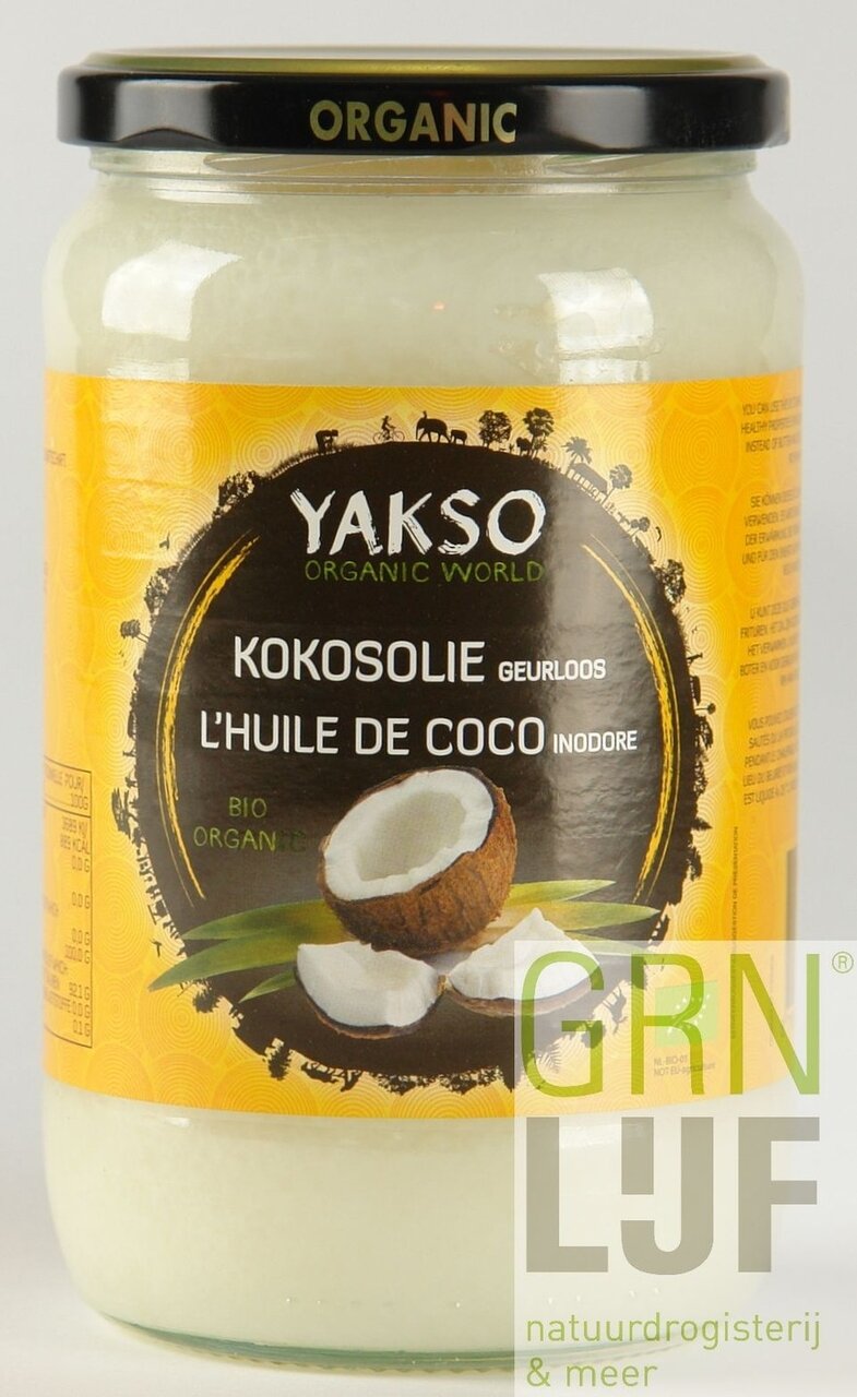 Yakso Kokos Olie Geurloos