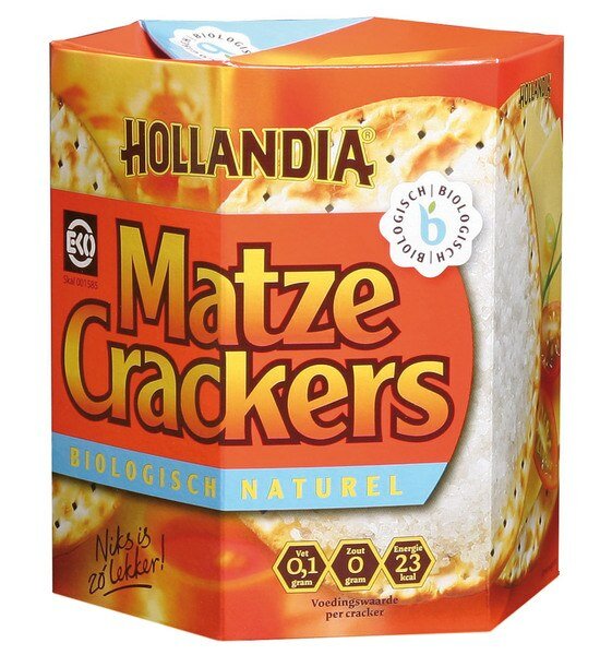 Hollandia Matze Crackers Naturel 
