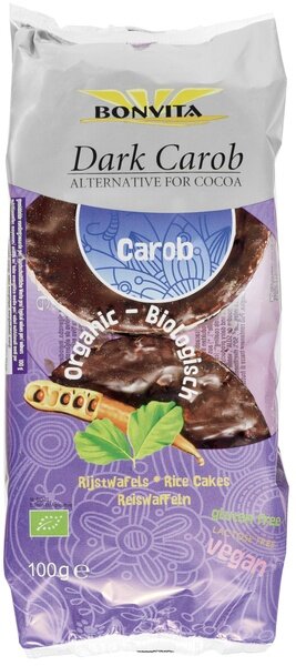 Bonvita Pure Carobe Rijstwafels