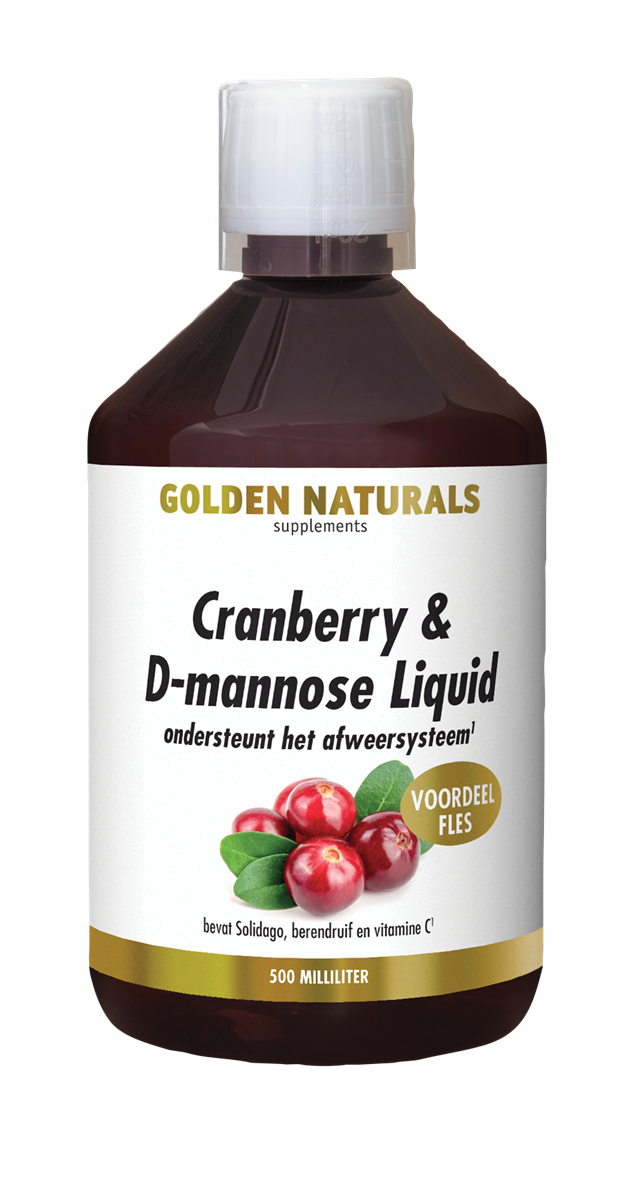 Cranberry &amp; D-mannose Liquid 500ml