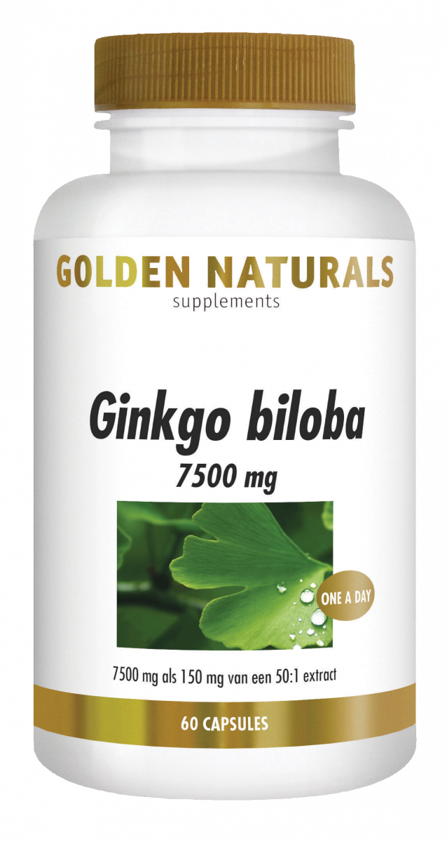 Golden Naturals Ginkgo Biloba 7500mg 60caps