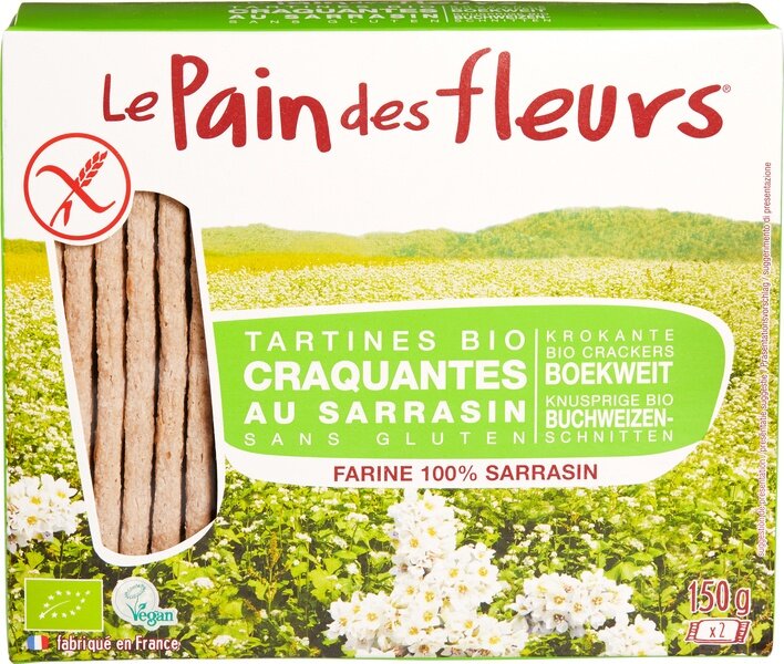 Le Pain Des Fleurs Crackers Boekweit