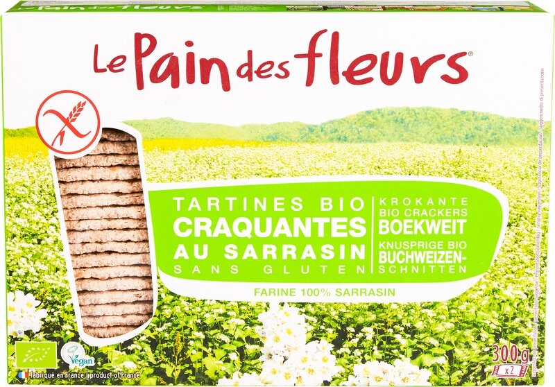 Le Pain Des Fleurs Crackers Boekweit