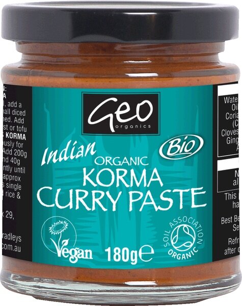 Geo Organics Korma Curry Pasta