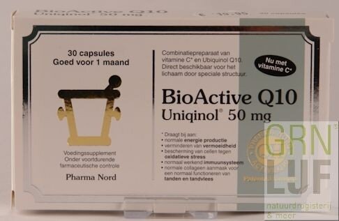 Pharma Nord Bio active uniquinol Q10 50mg