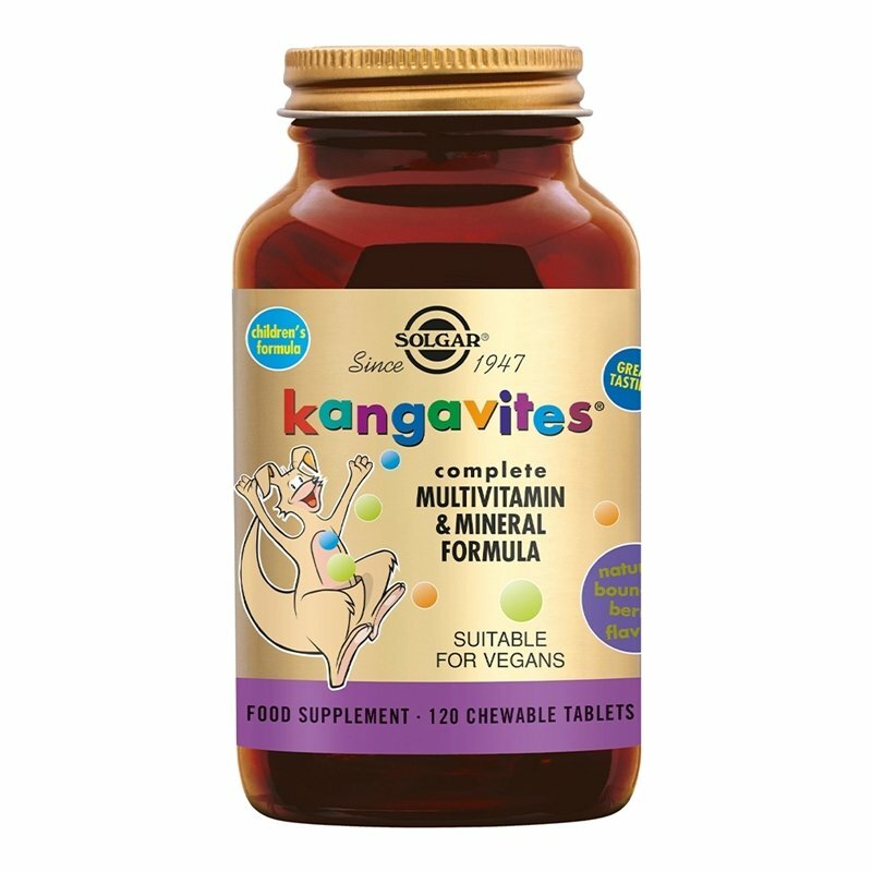 Solgar Kangavites&trade; Bouncing Berry 120 kauwtabletten