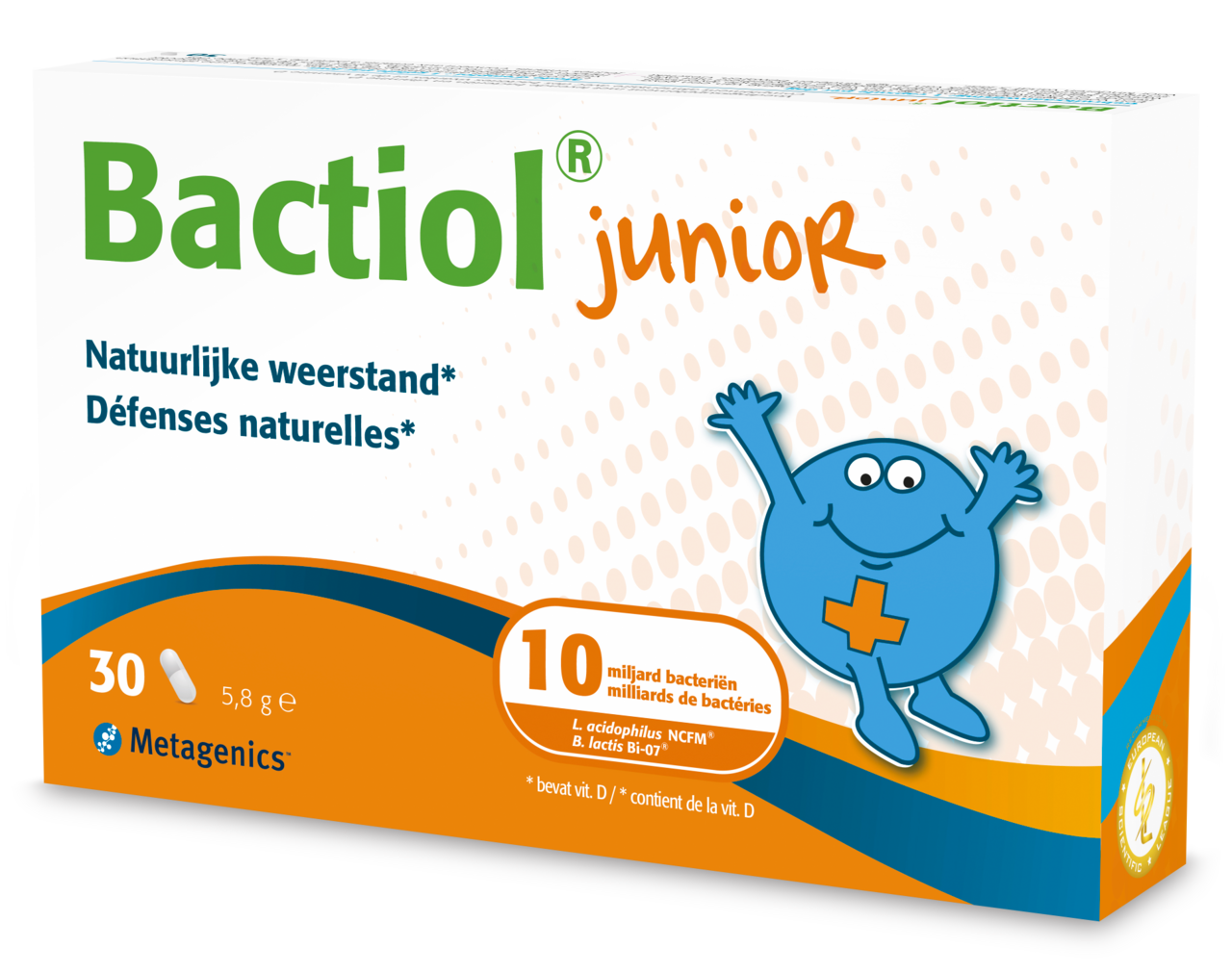 Metagenics Bactiol Junior 30 Vcaps