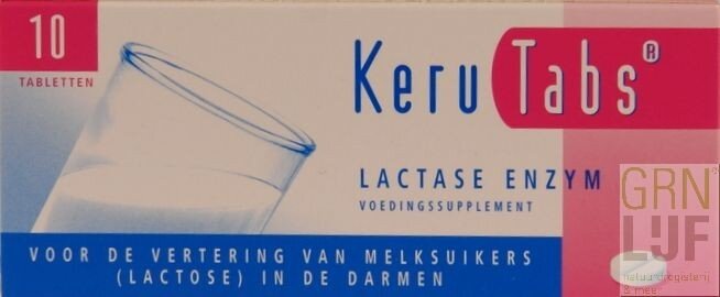 Kerutab lactase tabl