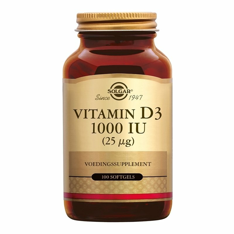 Solgar Vitamin D-3 25 &micro;g/1000 IU