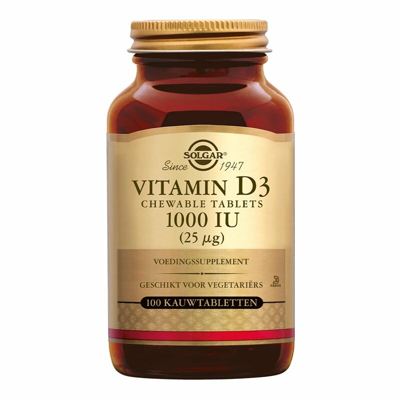 Solgar Vitamin D-3 25 1000 IU/25mcg