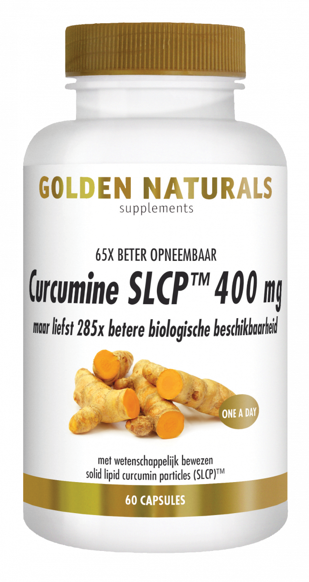 Golden Naturals Curcumine SLCP 400mg