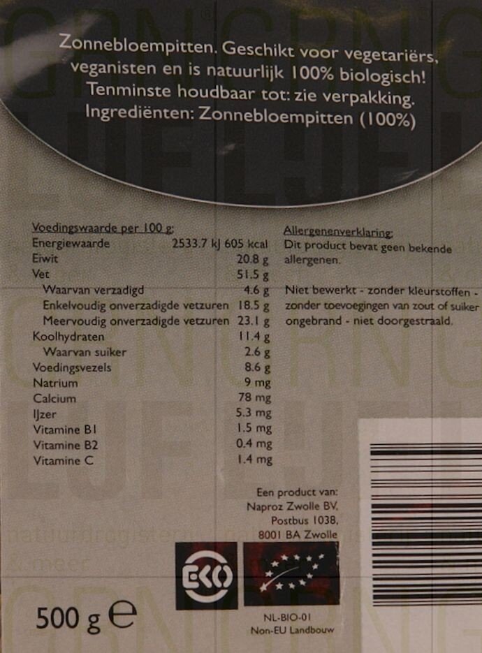 It&#039;s Amazing  - Zonnebloempitten - 500g