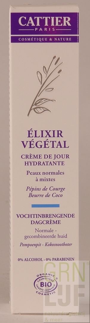 Cattier Dagcr&egrave;me Eleixer Vegetal