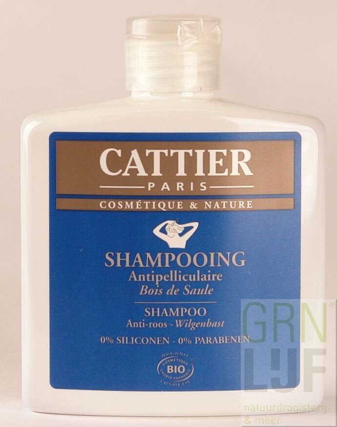 Cattier Shampoo anti-roos met wilgenbast
