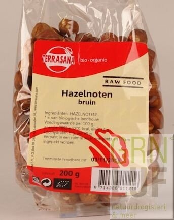 Terrasana Hazelnoten bruin