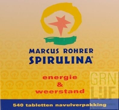 Marcus Rohrer Spirulina navulverpakking