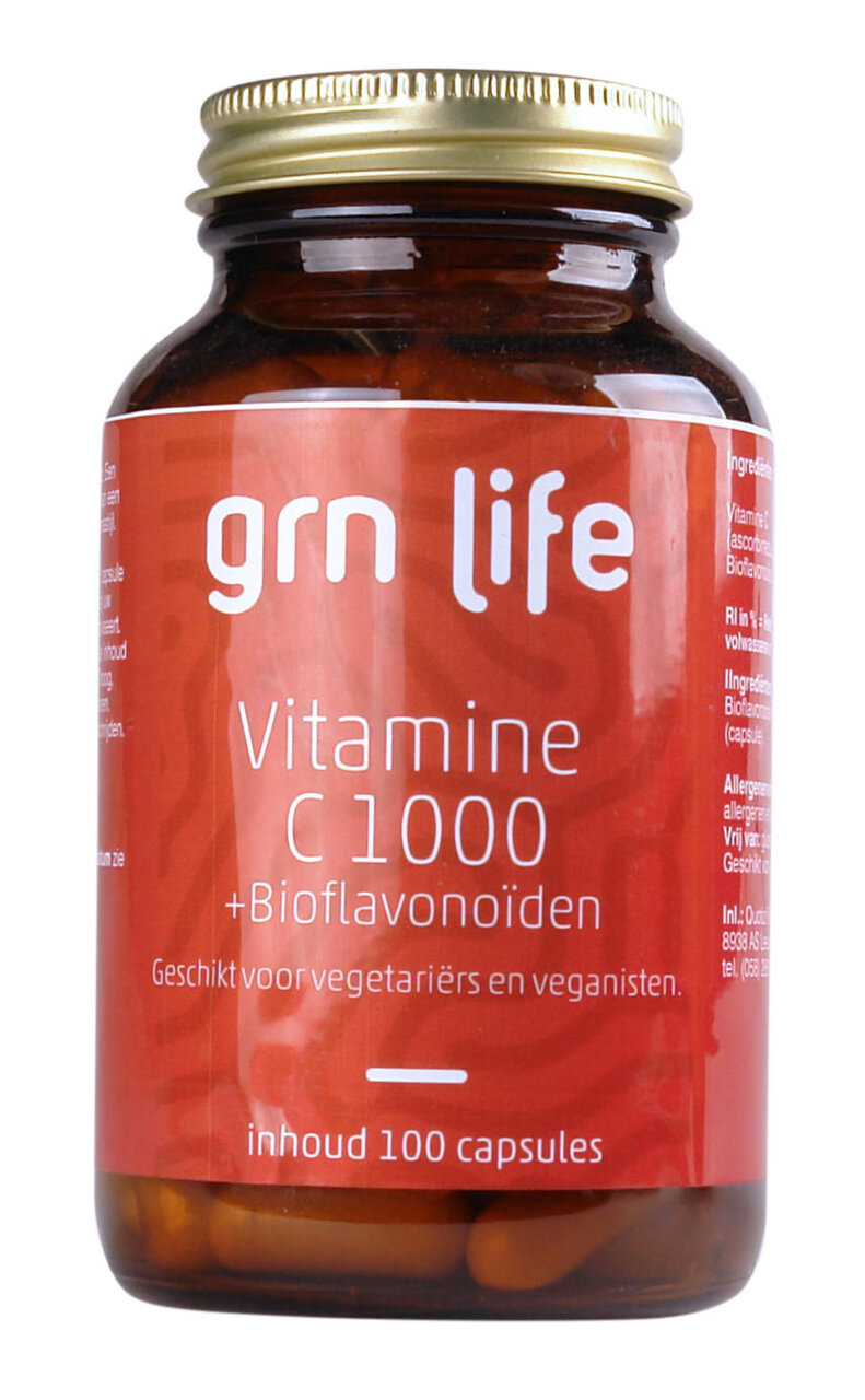 Vitamine C 1000 met bioflavenoiden vegetarische CAPSULES