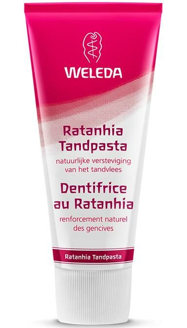 Weleda Ratanhia Tandpasta fluorvrij