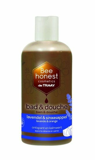 Bad &amp; Douche lavendel &amp; sinaasappel 250ml - Bee Honest