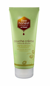 Douche cr&egrave;me Olijf &amp; Citroen 200ml - Bee Honest