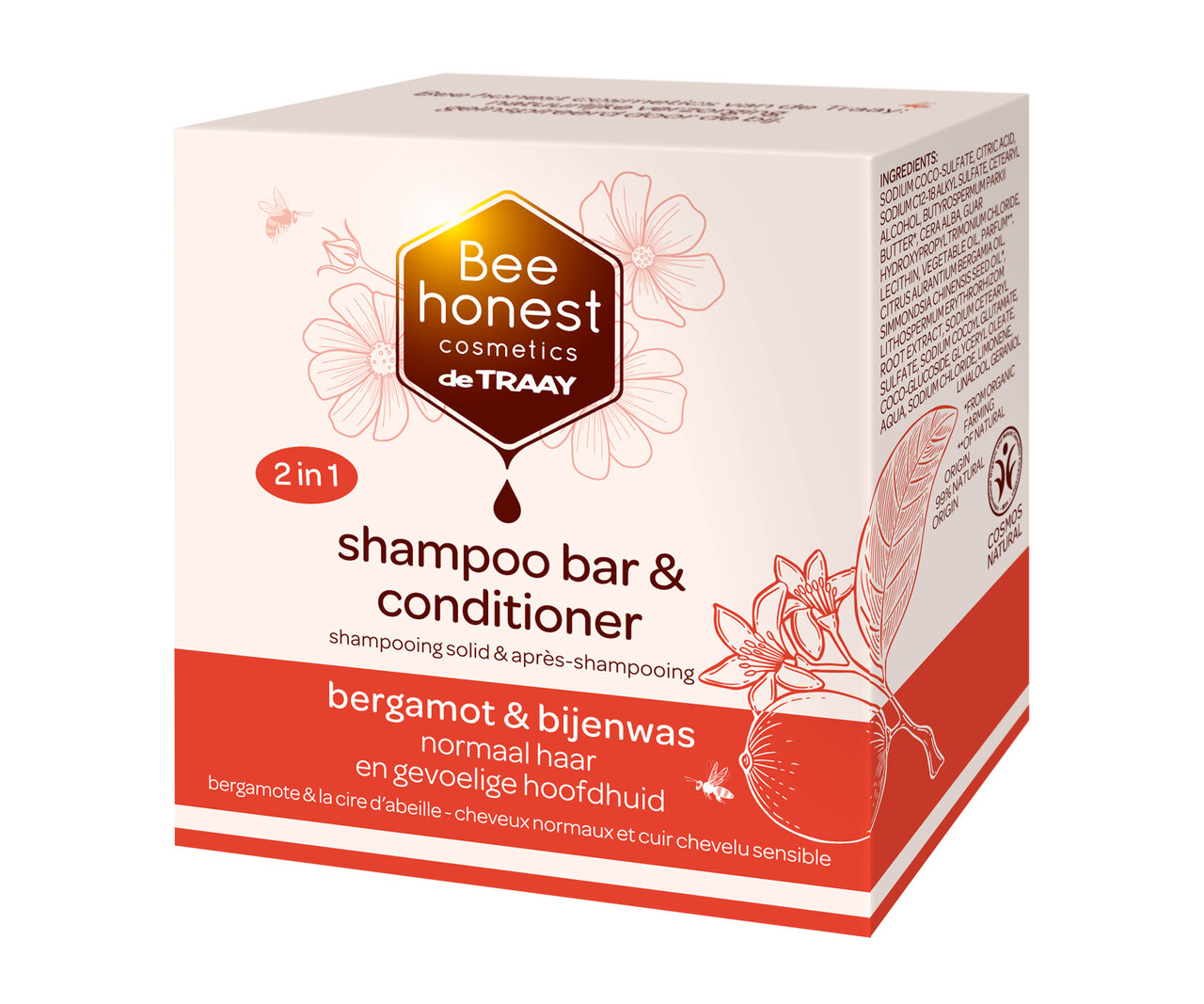 Shampoobar &amp; Conditioner bergamot &amp; bijenwas - Bee Honest