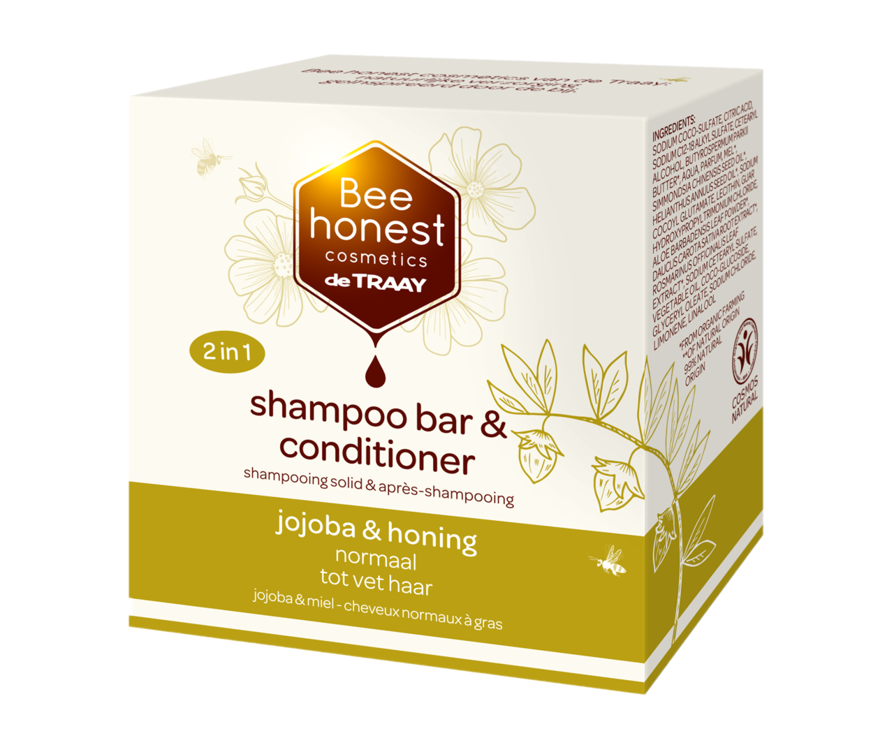 Shampoobar &amp; Conditioner jojoba &amp; honing - Bee Honest
