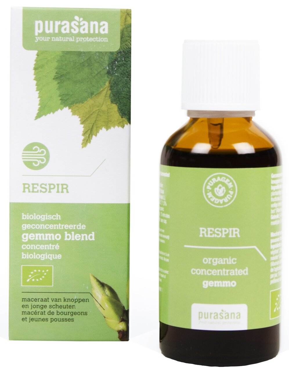 Puragem Respir BIO  - 50ml - Purasana