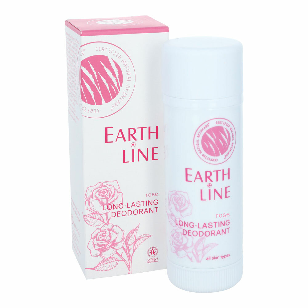 Earth Line Rose Long Lasting Deodorant 50ml
