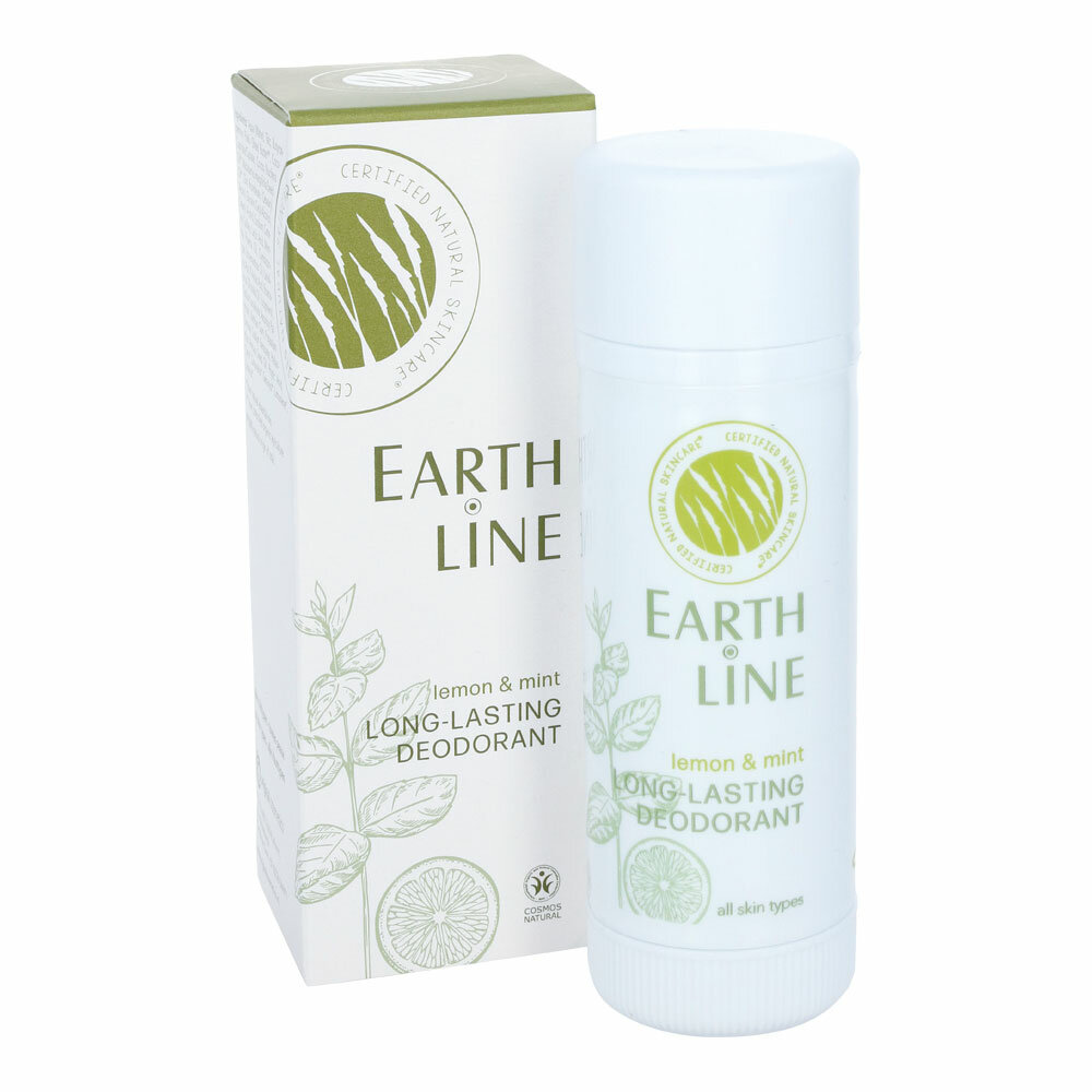 Earth Line Lemon &amp; Mint Long Lasting Deodorant 50ml